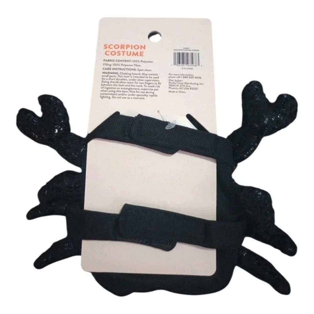Thrills & Chills Pet Costume –‎ Scorpion Outfit for Bearded Dragons